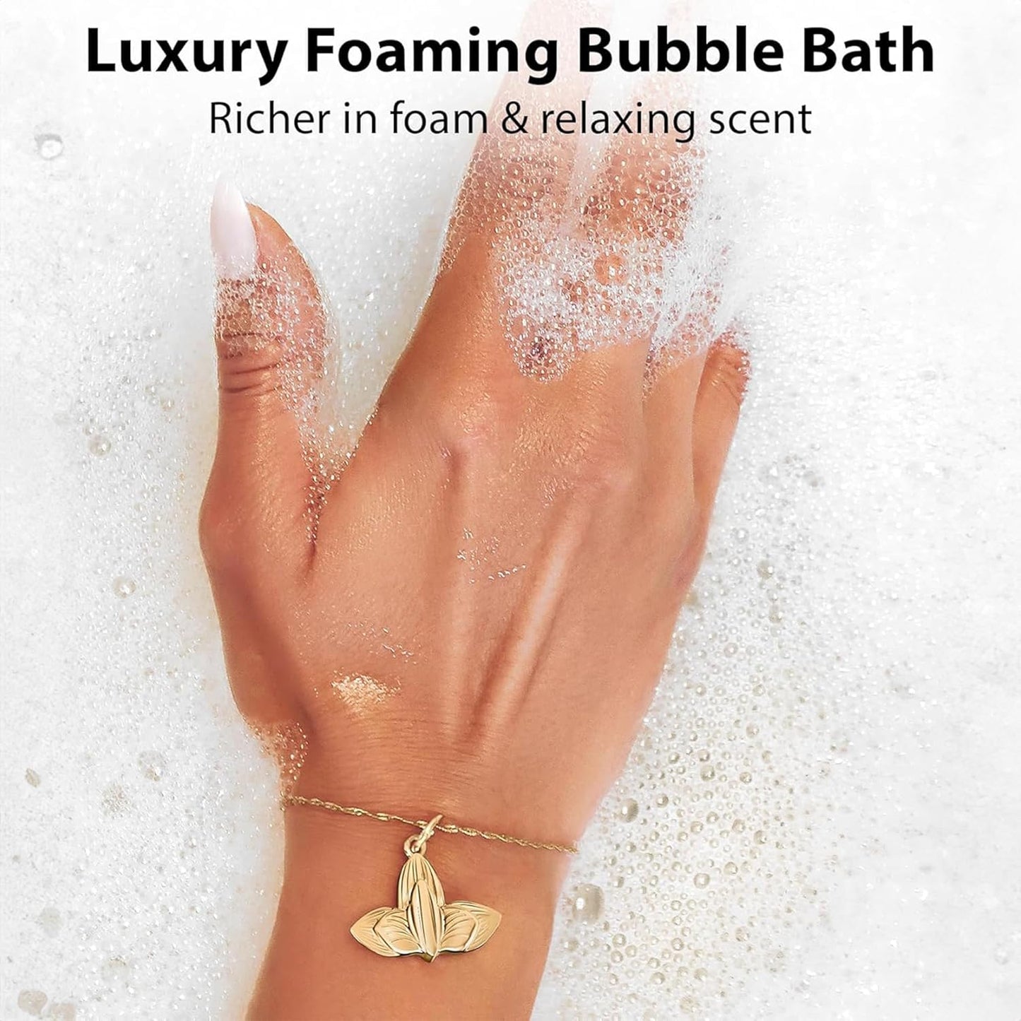Dluxe Ave. Bubble Bath Rose/ Jasmine Vanilla