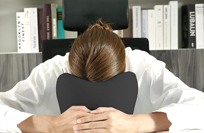 Dluxe Ave. Neck Pillow Airplane Memory Foam 2-in-1 Travel Pillow