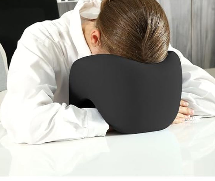 Dluxe Ave. Neck Pillow Airplane Memory Foam 2-in-1 Travel Pillow