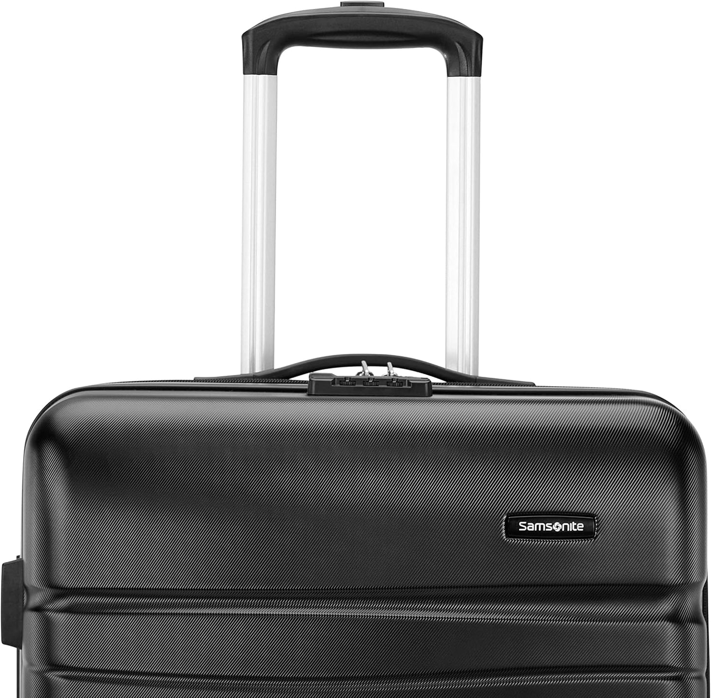 Dluxe Ave. Hardside Expandable Luggage with Double Spinner Wheels/ Cordovan 2PC Set (Burgandy)