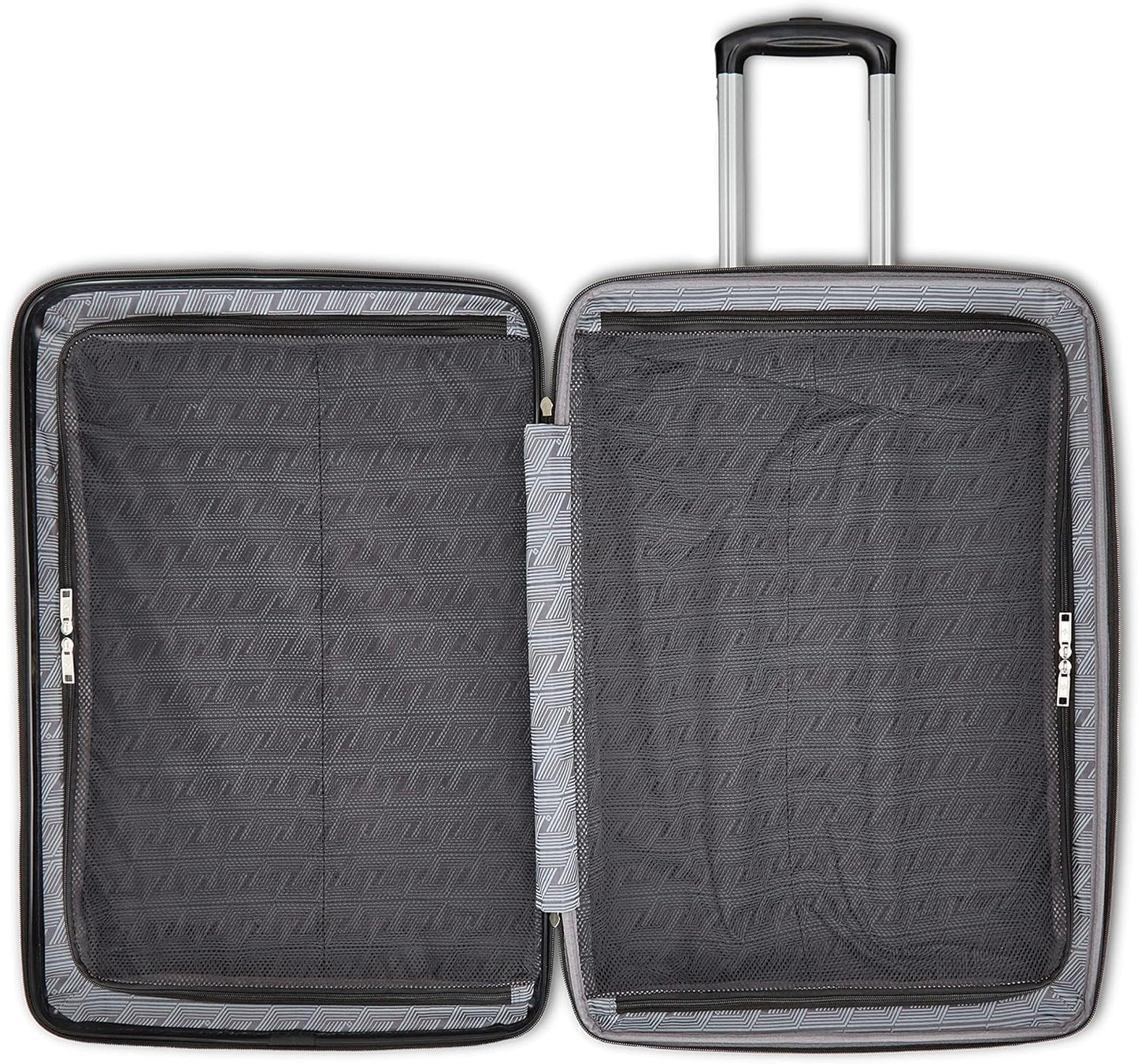 Dluxe Ave. Hardside Expandable Luggage with Double Spinner Wheels/ Cordovan 2PC Set (Burgandy)