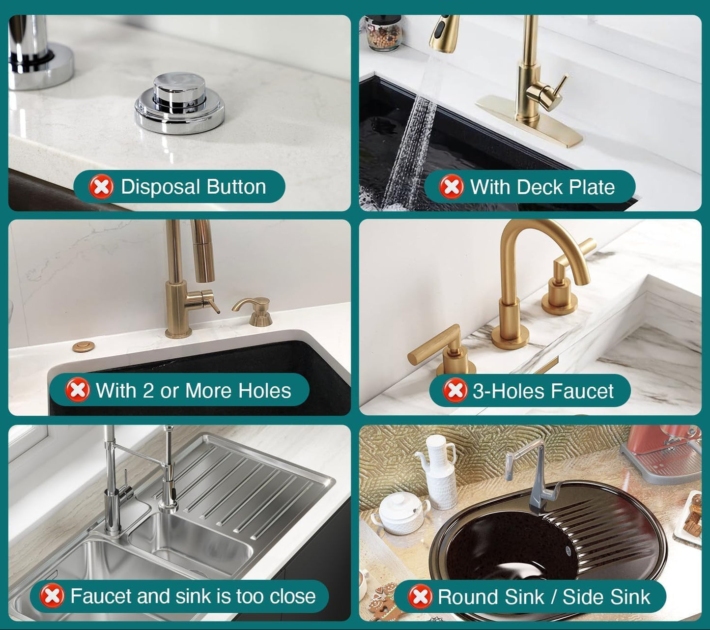 Dluxe Ave. Kitchen Faucet Mat - Diatomite Splash Guard for Sink 23.6" x 3.9" White] Includes Sandpaper
