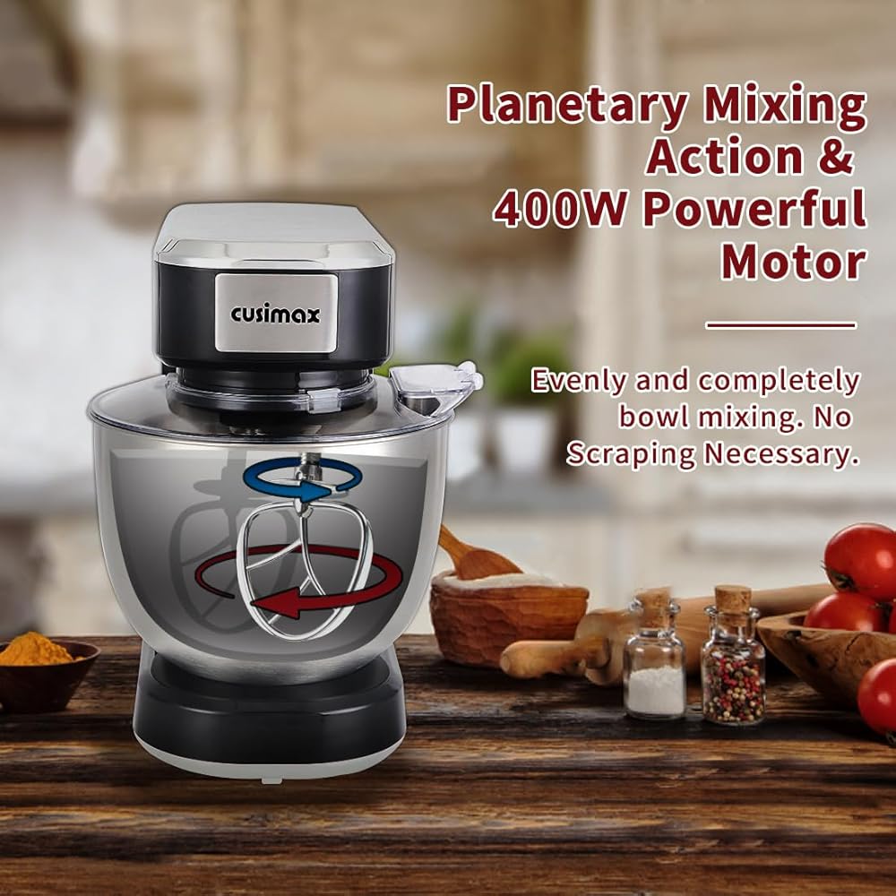 Out of Stock/ Dluxe Ave. 5-QT Kitchen Electric Mixer(Black)