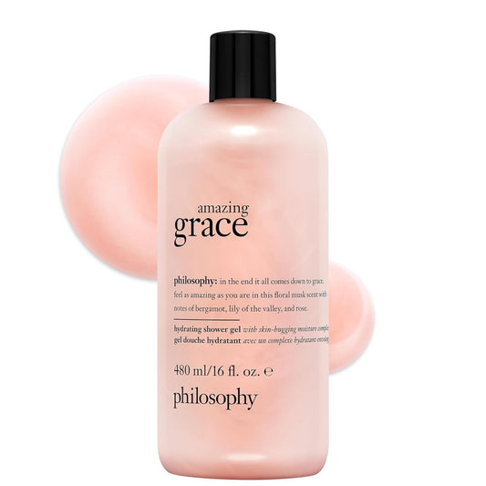 Dluxe Ave. Philosophy Hydrating Shower Gel/ Amazing Grace  480ml 16Fl oz
