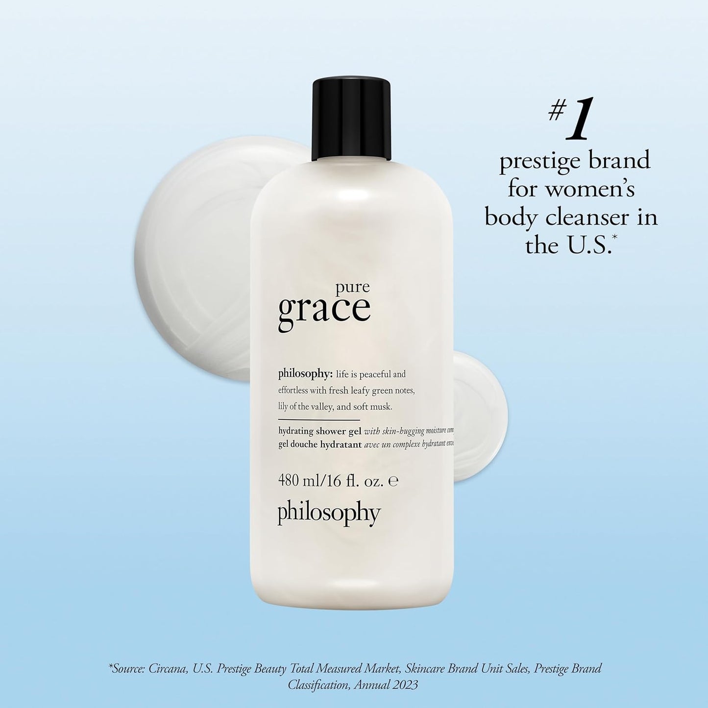 Dluxe Ave. philosophy hydrating shower gel pure grace