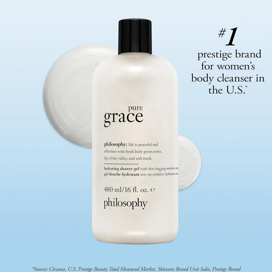 Dluxe Ave. Philosophy Hydrating Shower Gel/ Pure Grace 480ml 16 Fl.oz