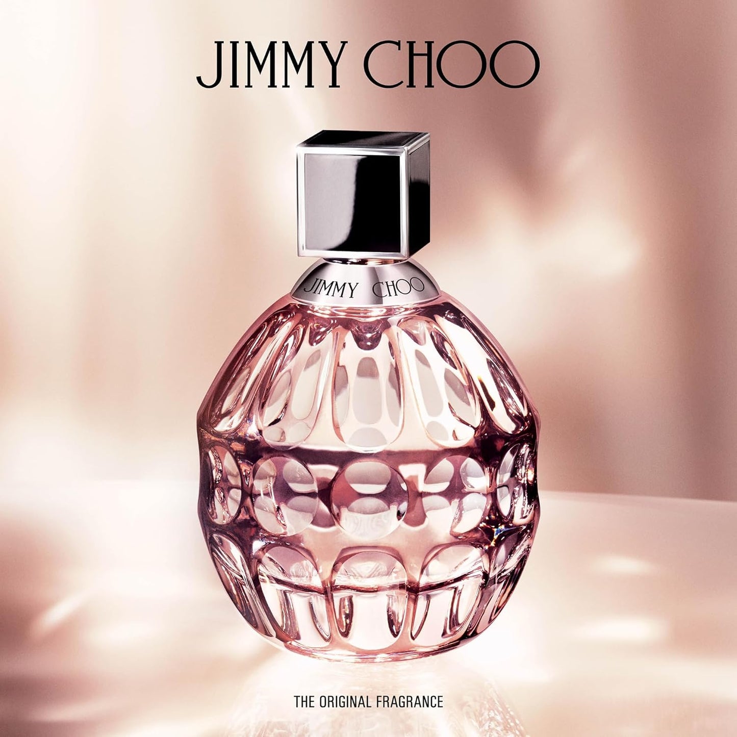Dluxe Ave. Jimmy Choo Signature Eau de Parfum 3 Piece Set - 3.3 fl. oz. & 1.3 fl. oz. Spray 3.3 fl. oz. Body Lotion - Long Lasting Fragrance with notes of Tea Rose Tiger Orchid & Cedarwood - Floral & Fruity