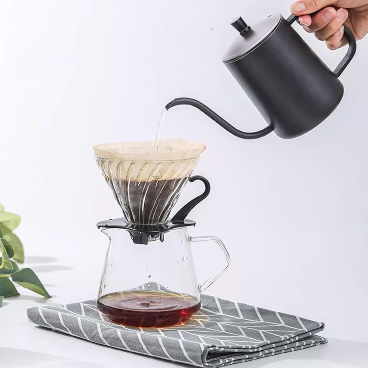Dluxe Ave. 9-Piece Coffee Making & Serving Full Set/ Travel