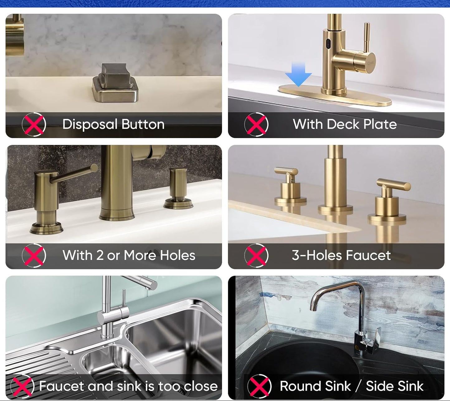 Dluxe Ave. Kitchen Sink Splash Guard  (Grey 23.6 x 3.9 x 0.5 Inch)