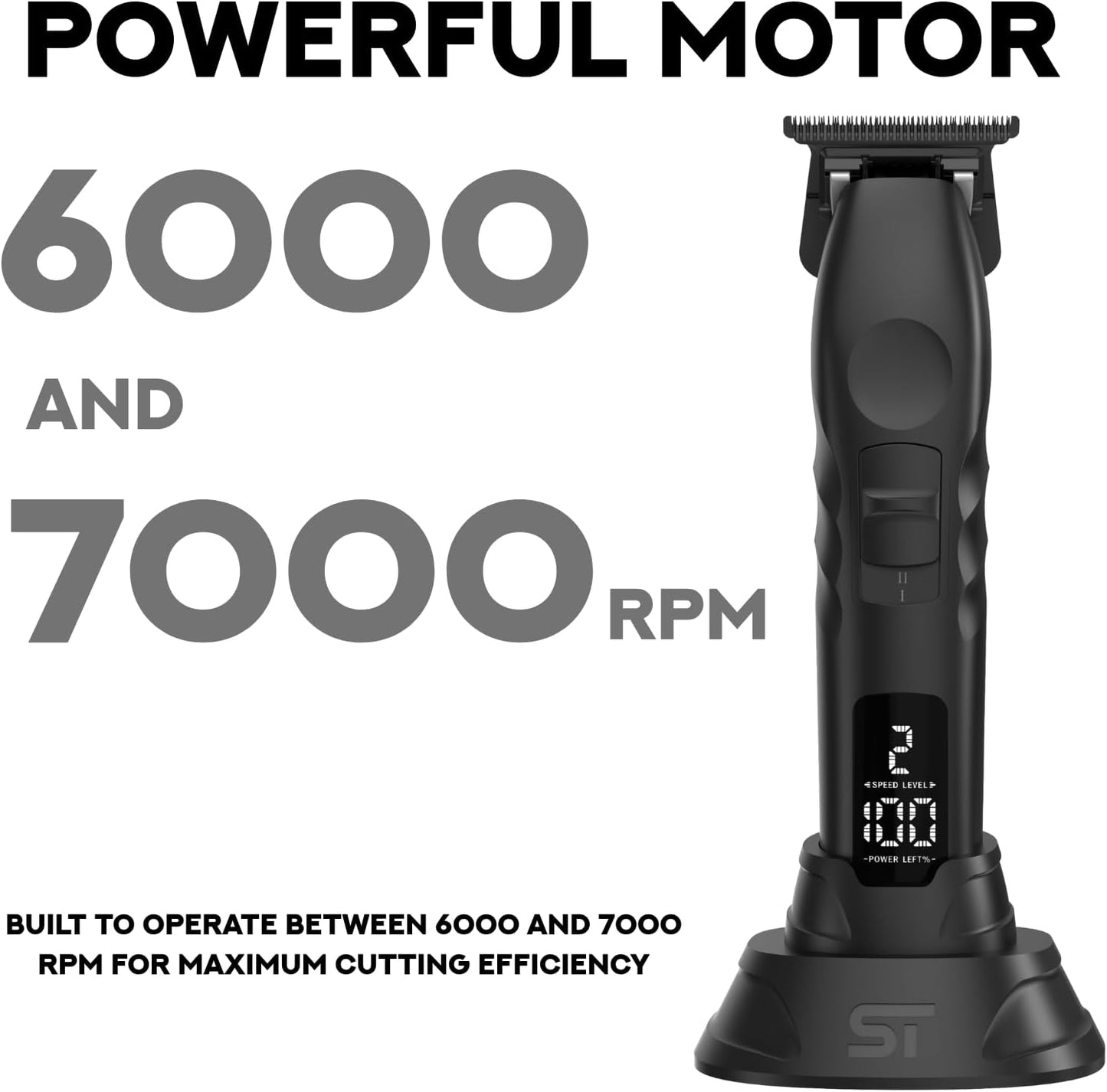 Dluxe Ave.  Supreme Trimmer/ 2 Speed/ Black