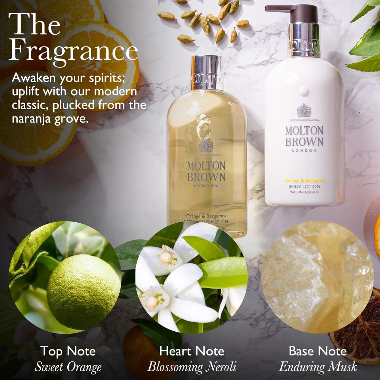 Dluxe Ave. Floral & Spicy/ Body Care Gift Set