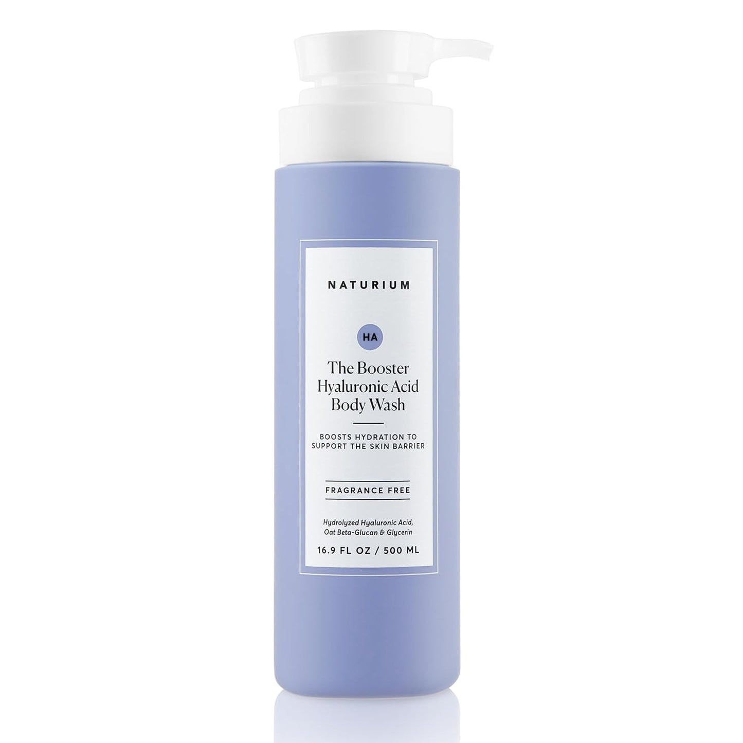 Dluxe Ave. Naturium The Booster Hyaluronic Acid Body Wash Hydrating & Moisturizing plus Minimizes Dryness with Glycerin & Vitamin B5 16.9 oz
