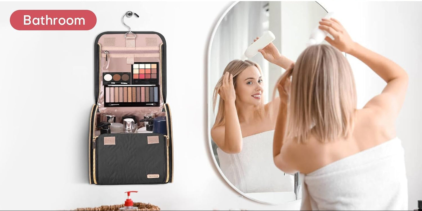 Dluxe Ave. Hanging Travel Essentials Organizer Toiletries