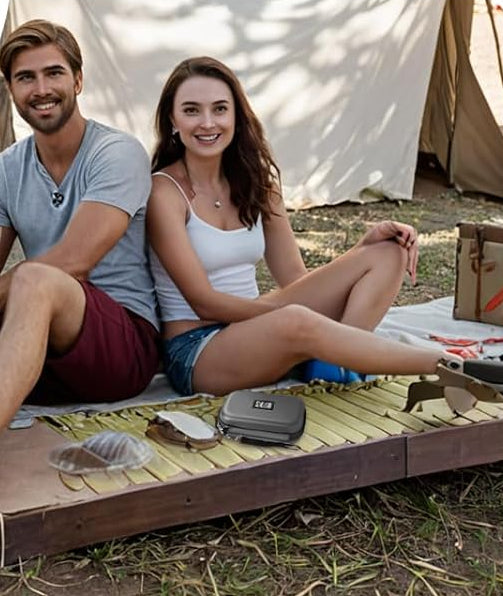 Dluxe Ave. Insulin Cooler Travel Case / Real-time Temperature Display All-Day/ TSA Approved