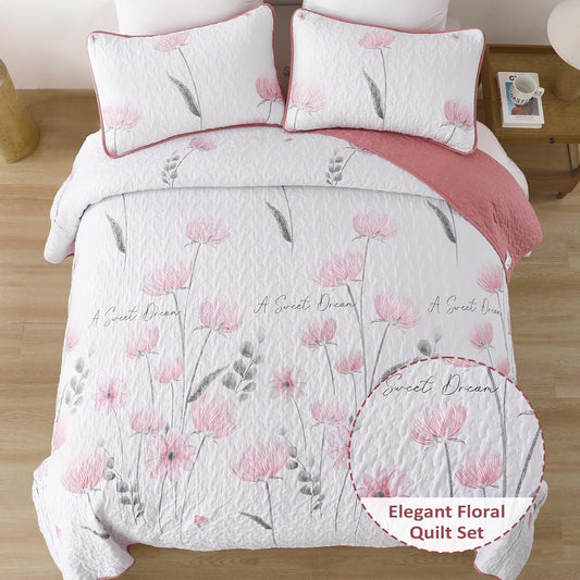 Dluxe Ave. (KING) 3 Piece Bedding Set/ All Season (90"x104")