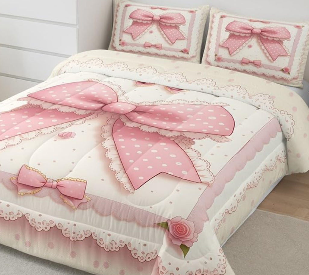 Dluxe Ave. ( TWIN ) 2 Pcs Comforter and Bedding Set