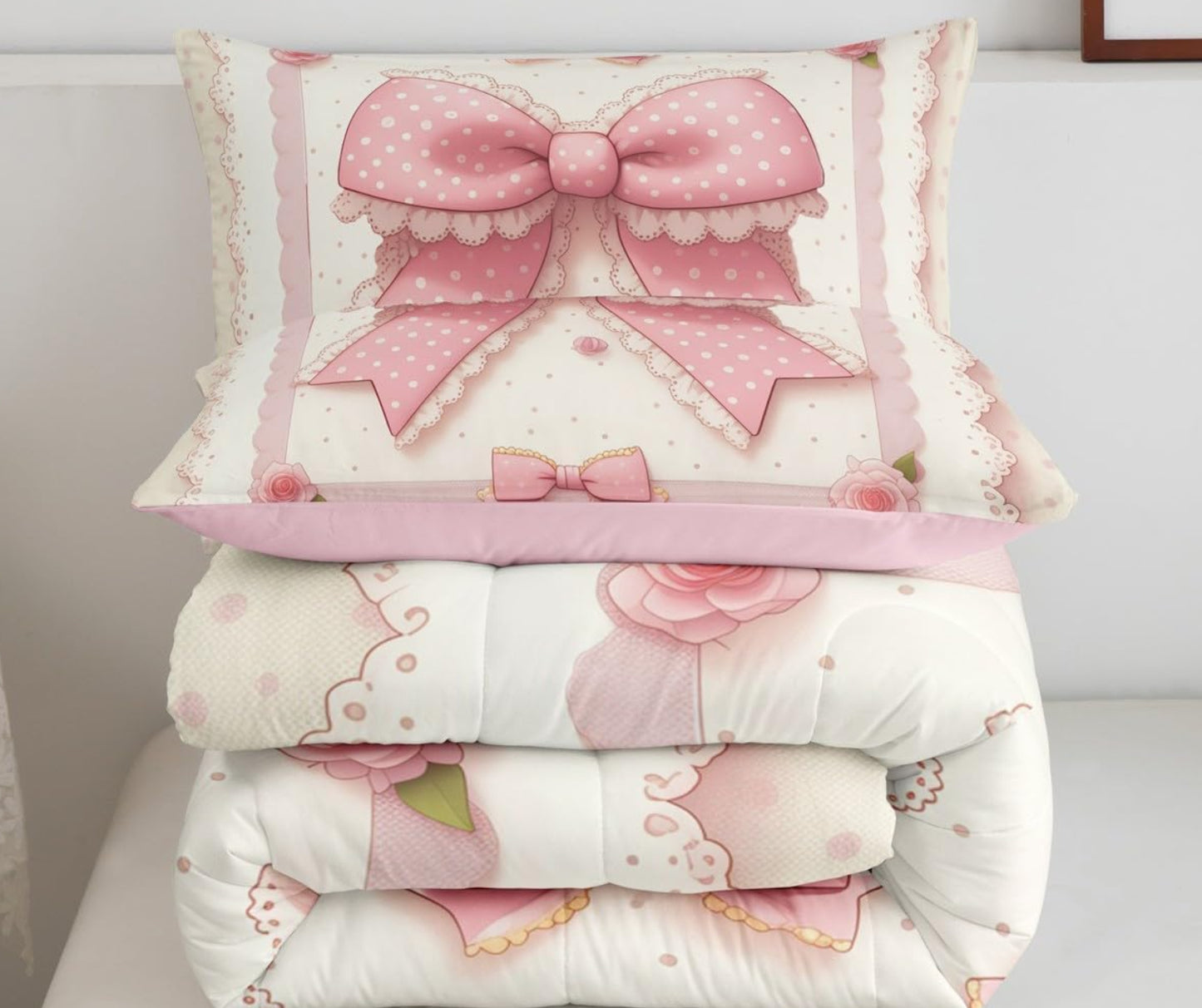 Dluxe Ave. ( TWIN ) 2 Pcs Comforter and Bedding Set
