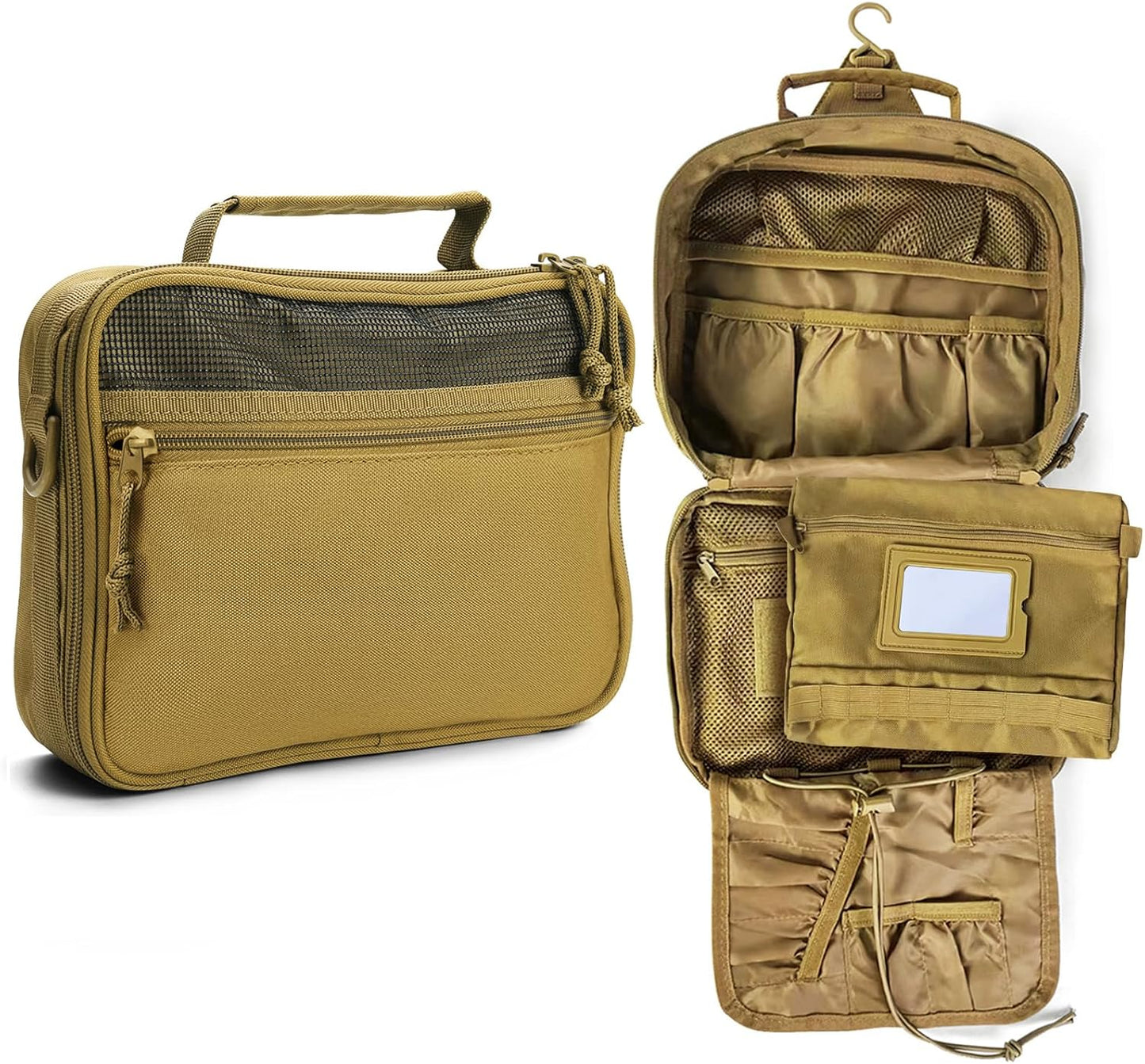 Dluxe Ave. Toiletry Travel Bag / Khaki