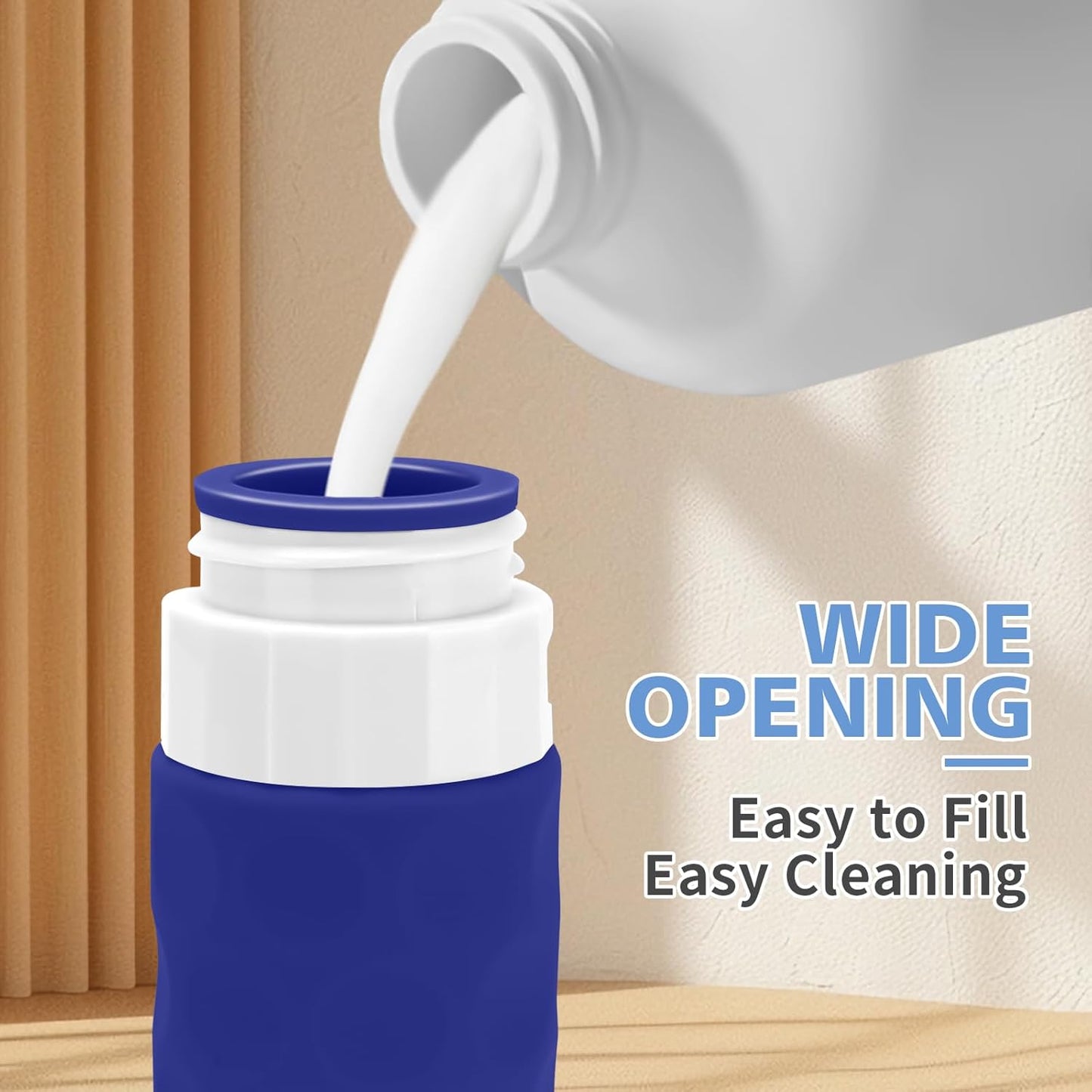 Dluxe Ave. Travel Bottles for Toiletries/ 4pcs Tsa Approved /3oz BPA Free Leak Proof/  Blue