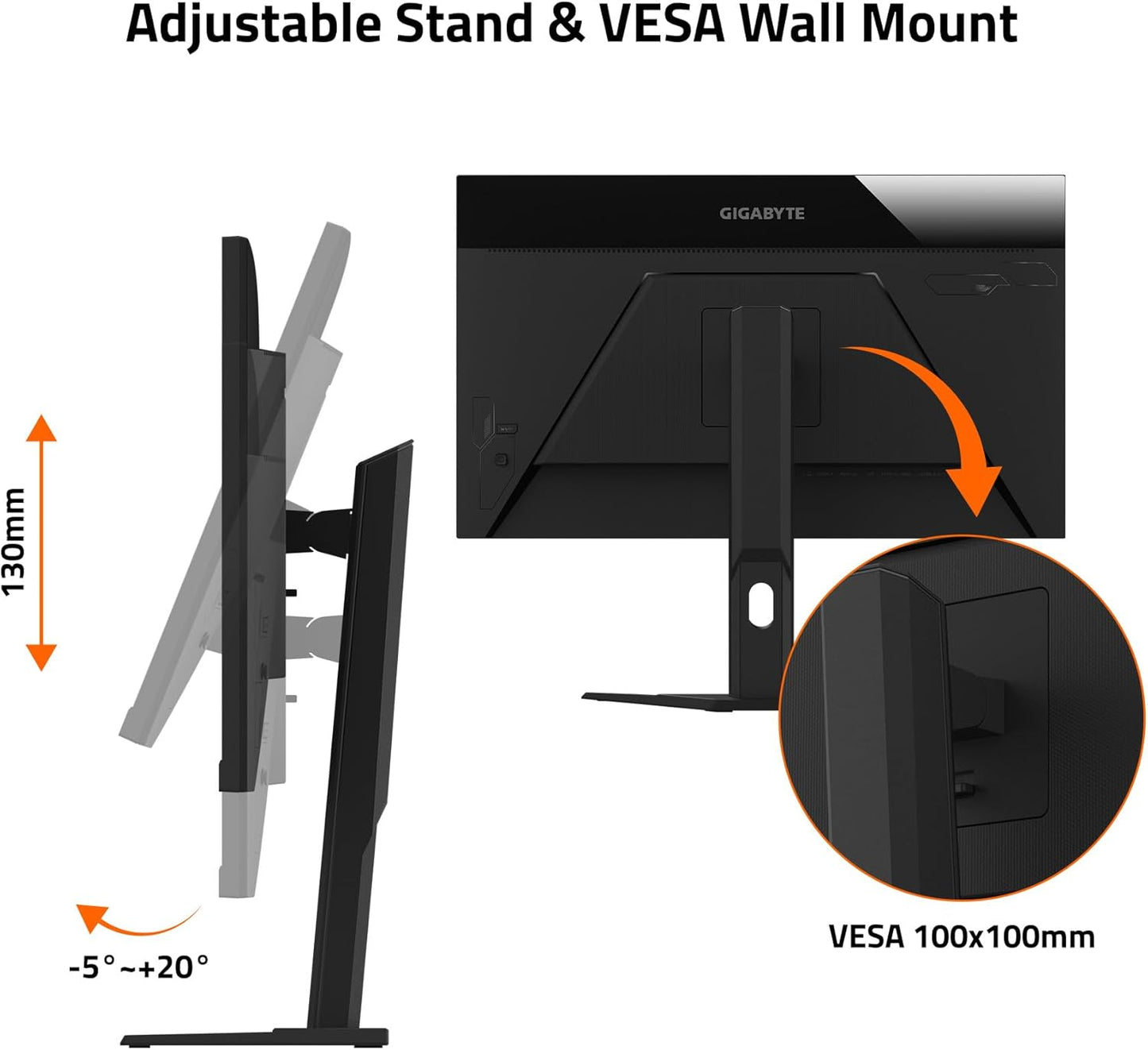 Dluxe Ave. GIGABYTE - M27Q Advanced (US) - 27" SS IPS Gaming Monitor - QHD 2560x1440-180Hz -