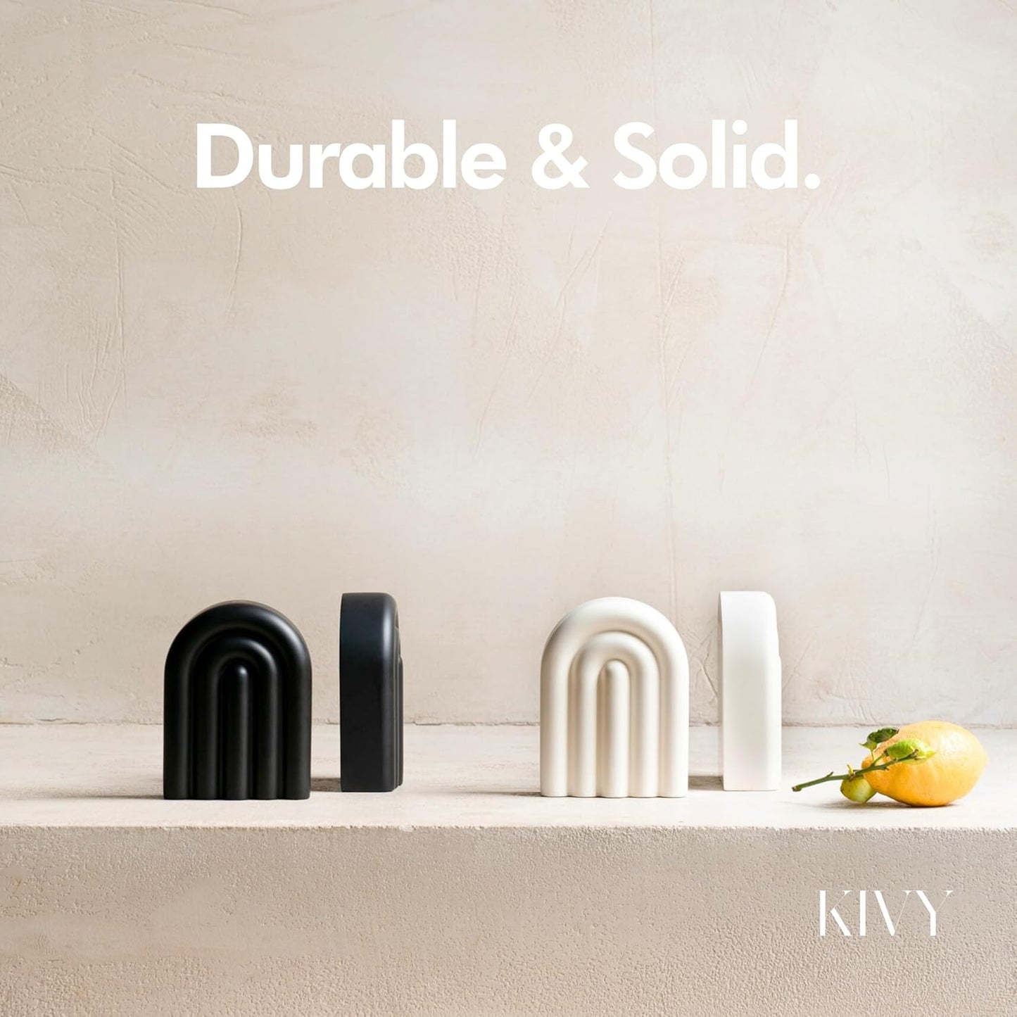 Dluxe Ave. Concrete Book Ends