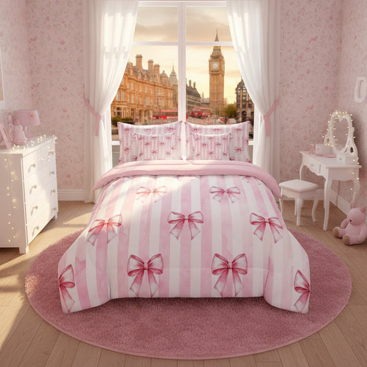 Dluxe Ave. (FULL) 7 Pcs Comforter and Bedding Set
