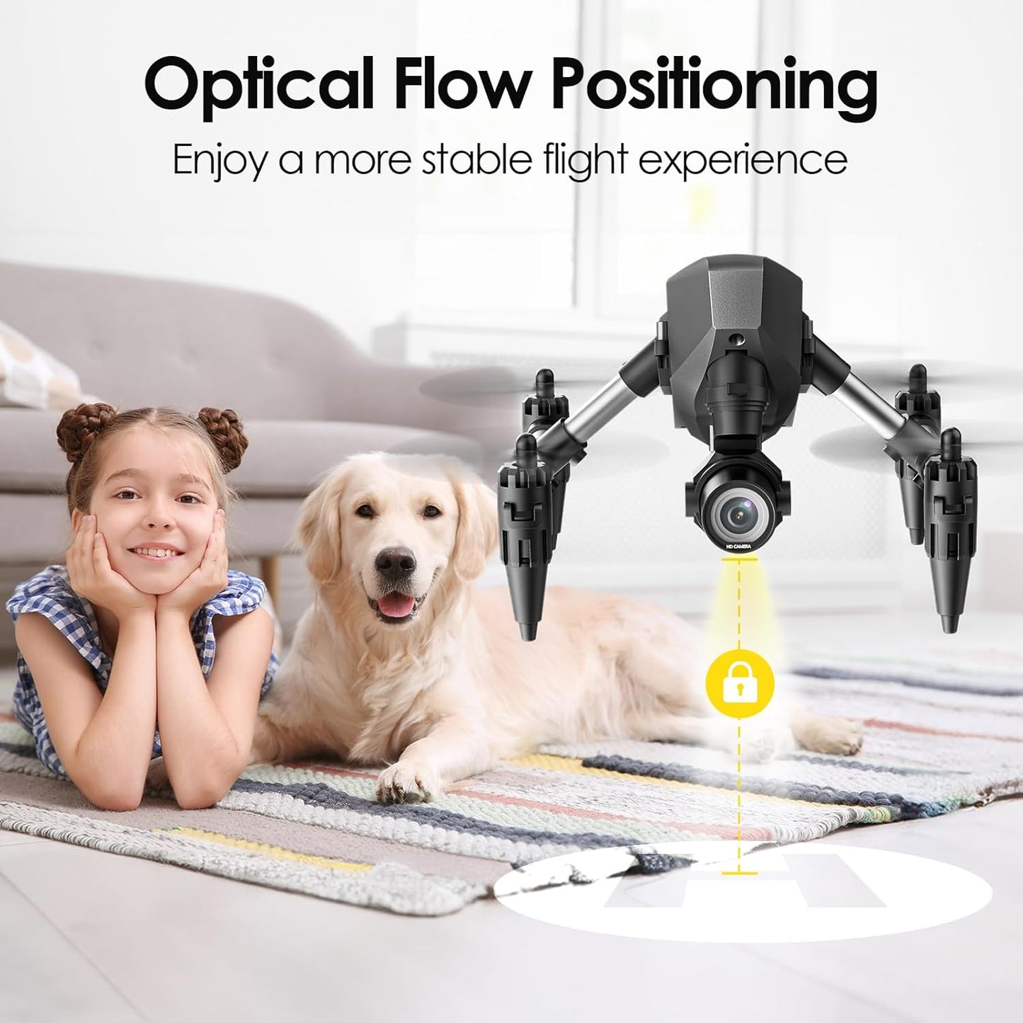 Dluxe Ave. Drone with Camera for Kids 1080P/ Mini