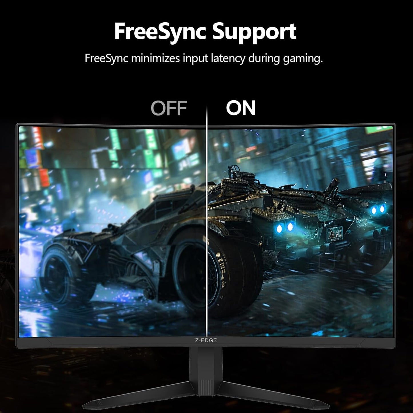 Dluxe Ave. Z-Edge 27 inch Curved Gaming Monitor 300Hz
