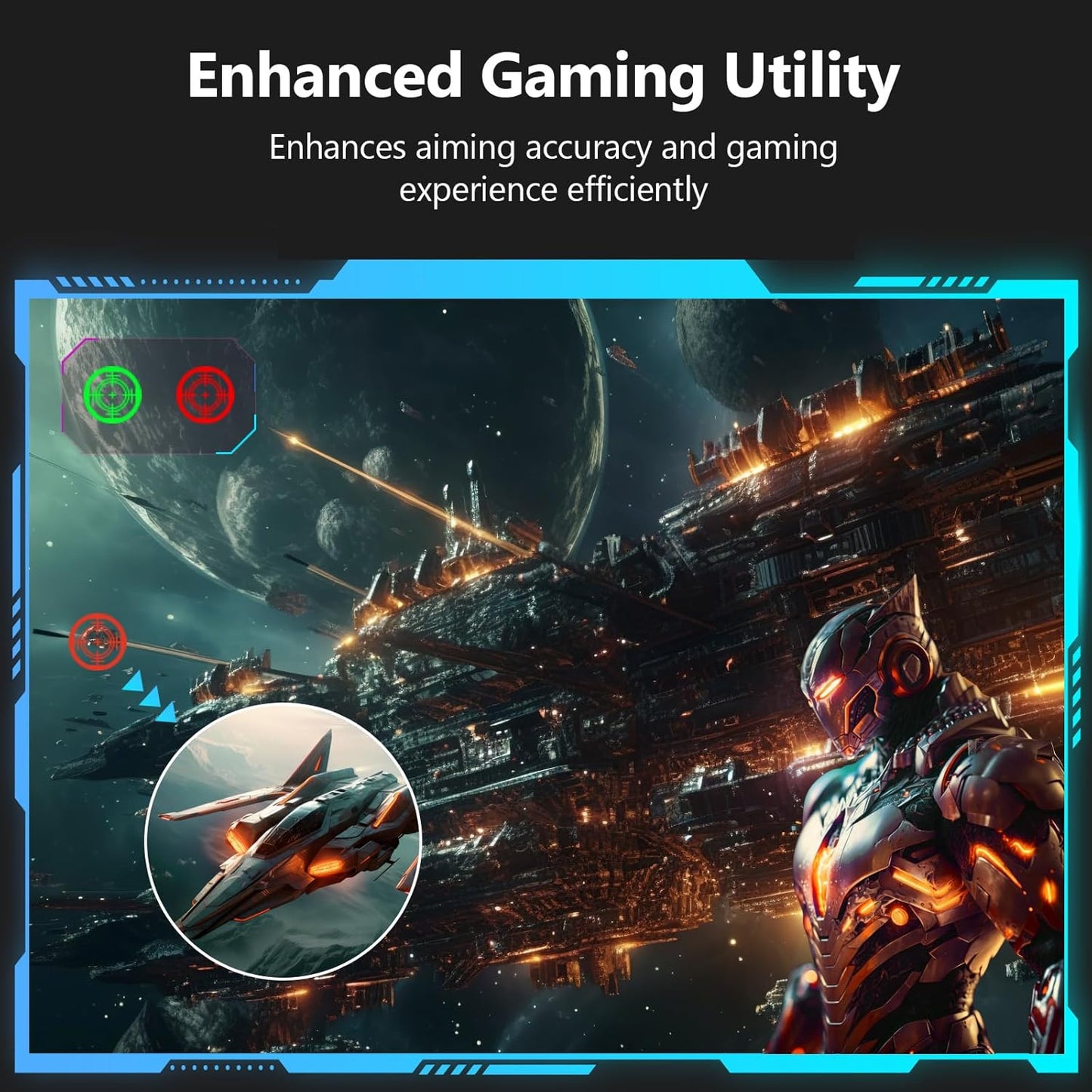 Dluxe Ave. Z-Edge 27 inch Curved Gaming Monitor 300Hz Monitor 1ms 16:9 FHD 1080P