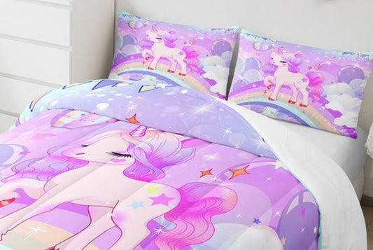 Dluxe Ave. ( TODDLER ) 2 Pcs Comforter and Bedding Set/ for All Season