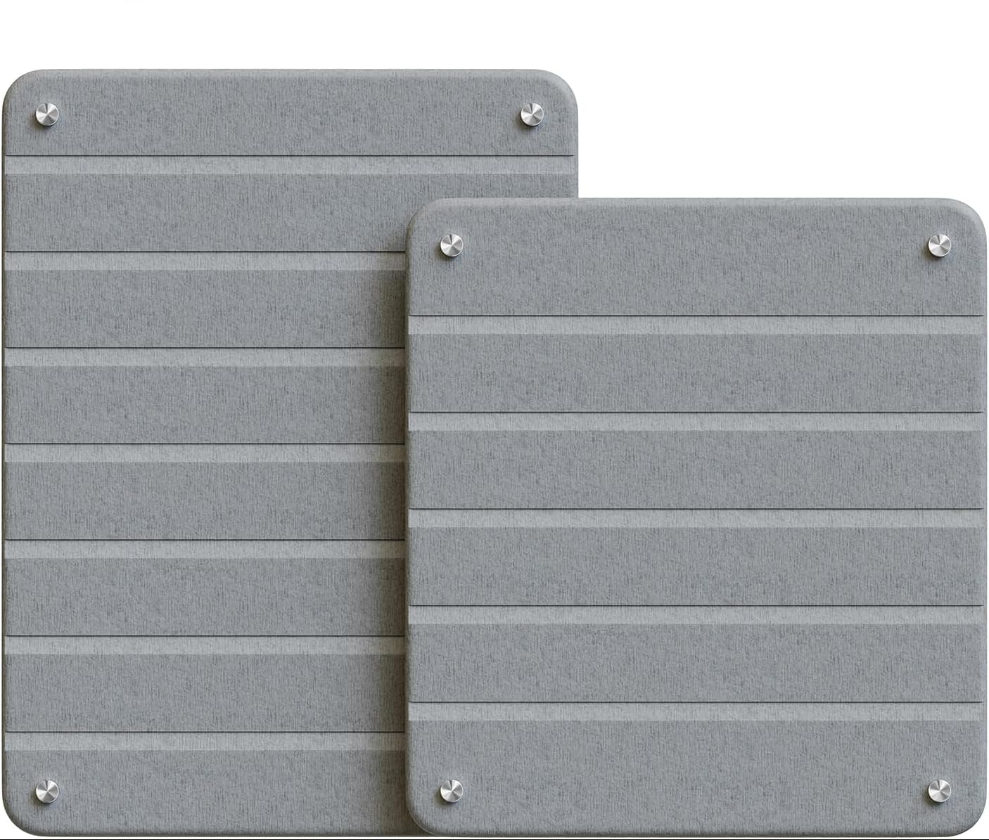 Dluxe Ave.Stone Dish Drying Mats for Kitchen Counter/ 2 Pack (Gray)