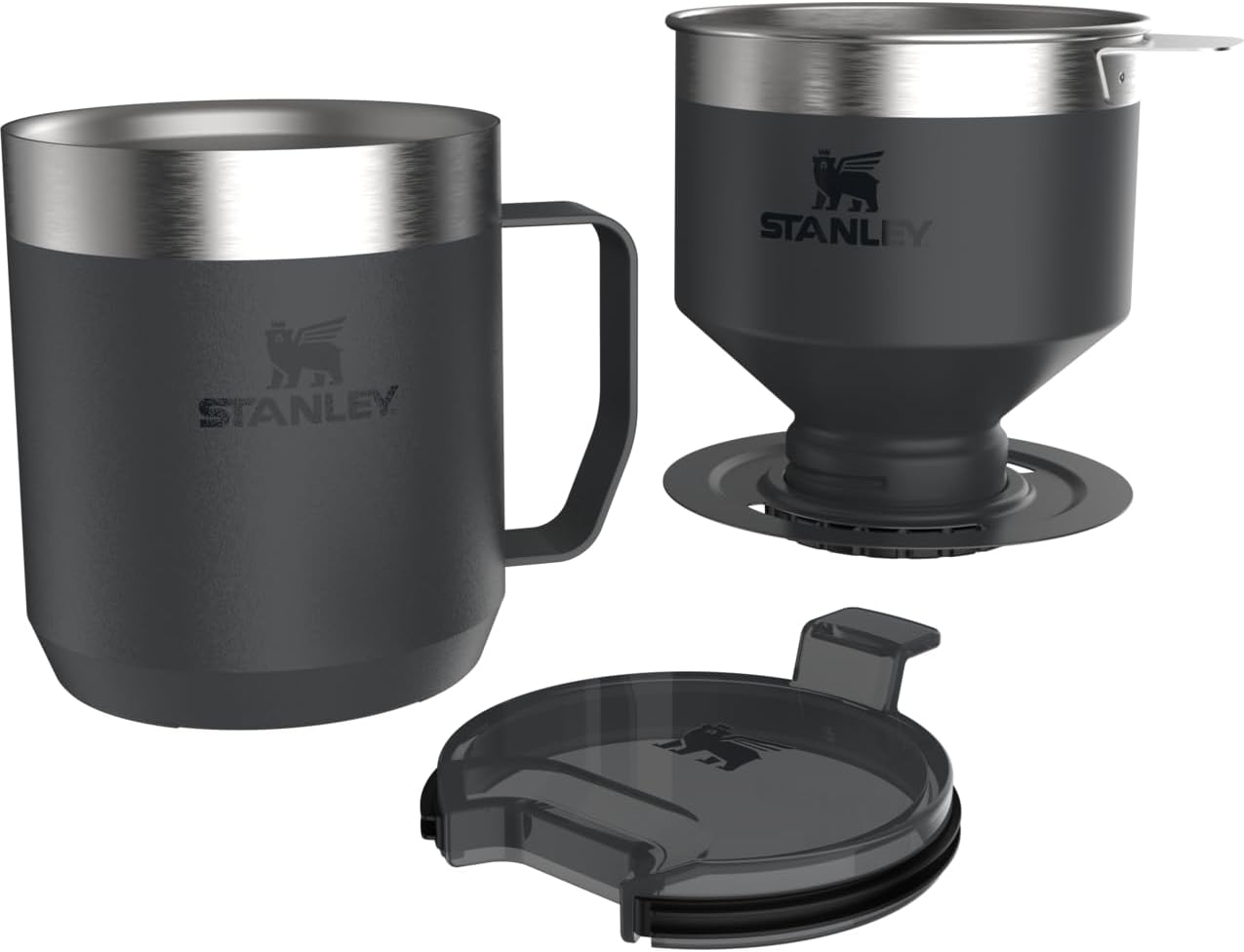 Dluxe Ave. Stanley Classic Perfect-Brew Pour Over Set Black 2.0