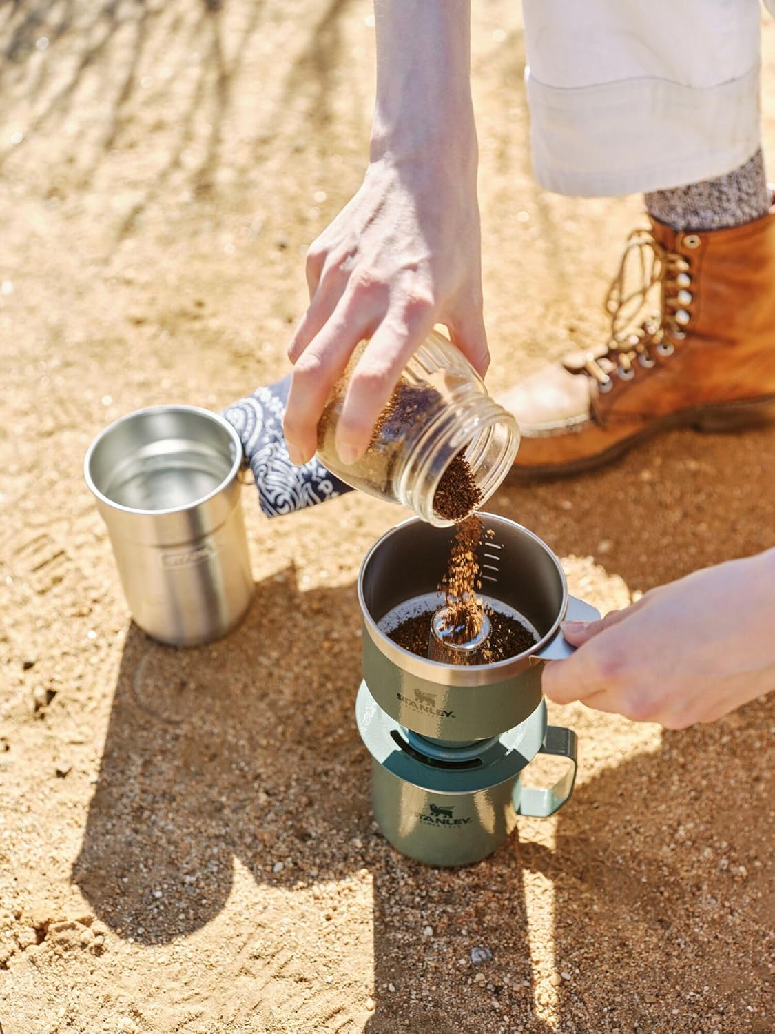 Dluxe Ave. Stanley Classic Perfect-Brew Pour Over Set Black 2.0