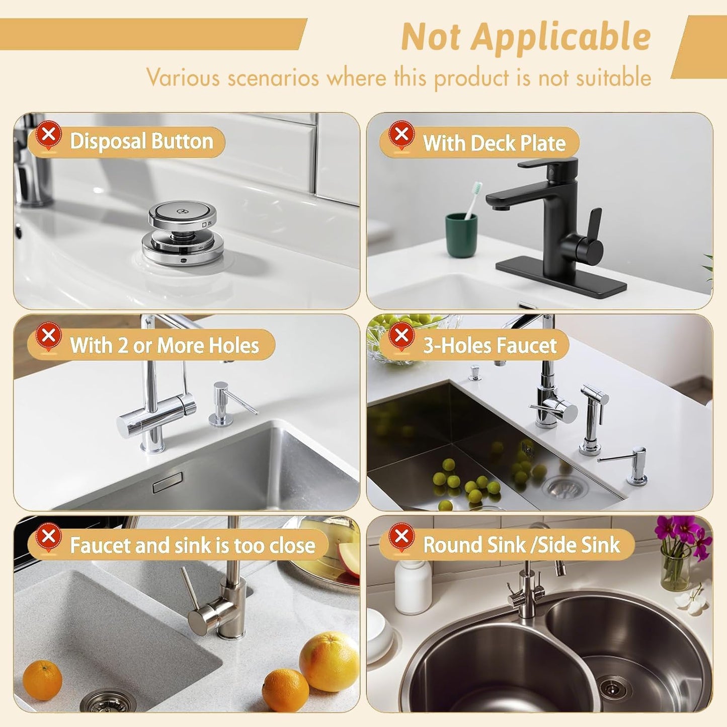 Dluxe Ave. Faucet Mat for Kitchen Sink with Coaster/ 18' Long Diatomite Sink (White)