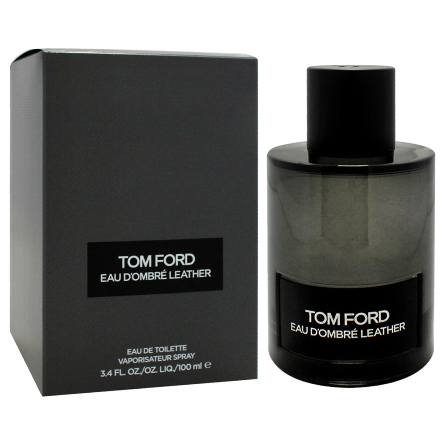 Dluxe Ave. Tom Ford Eau Dombre Leather for Men - 3.4 oz EDT Spray