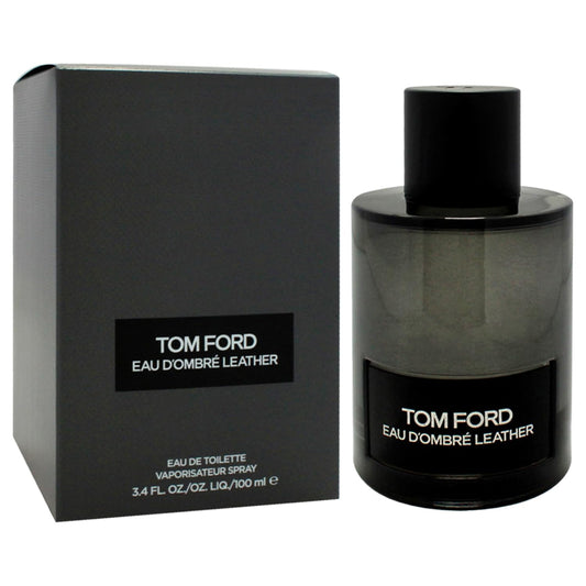 Dluxe Ave. Tom Ford Eau Dombre Leather for Men - 3.4 oz EDT Spray