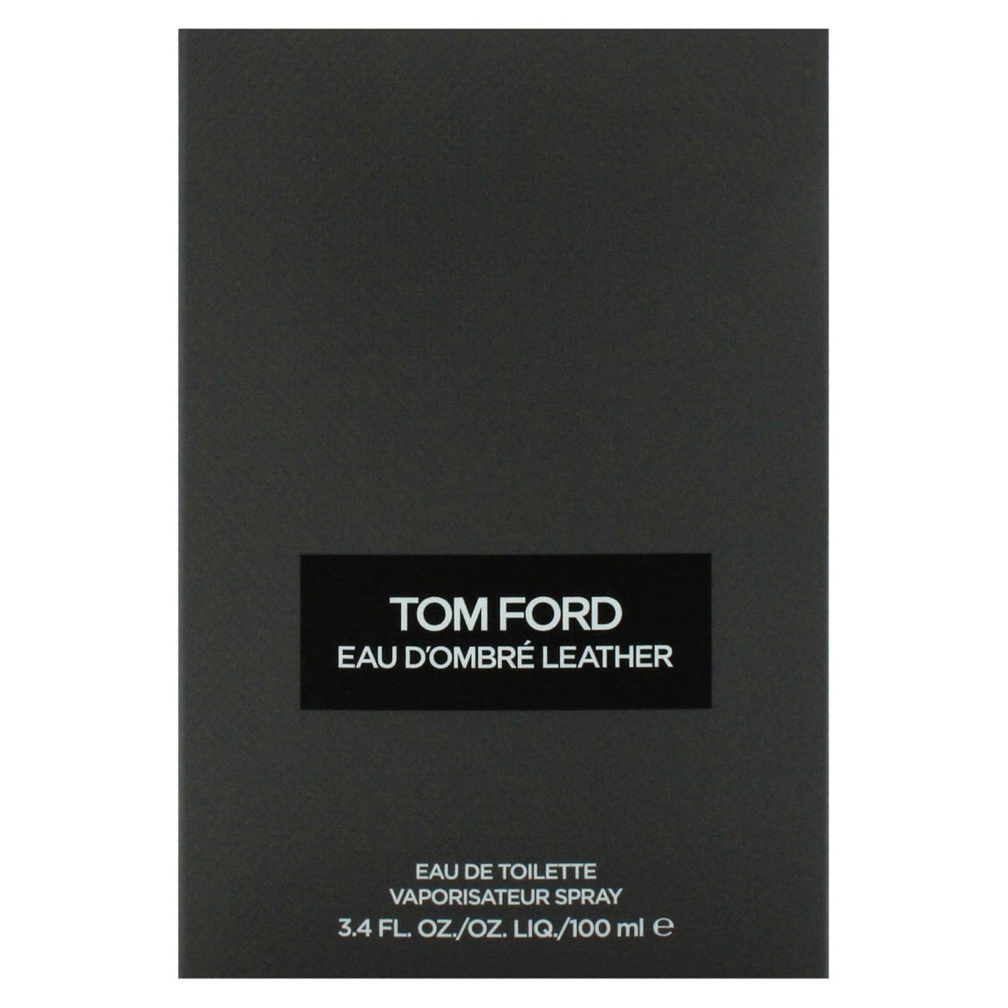 Dluxe Ave. Tom Ford Eau Dombre Leather for Men - 3.4 oz EDT Spray