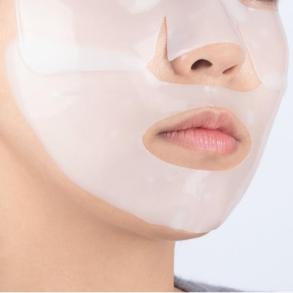 Dluxe Ave. ANOTHERFACE PEPTATHENOL™ Aqua Balance Mask 4pcs Overnight Deep Hydrating Hydrogel Mask Pack Korean skin care Pore Minimizing Lifting & Firming Non-irritation Vegan