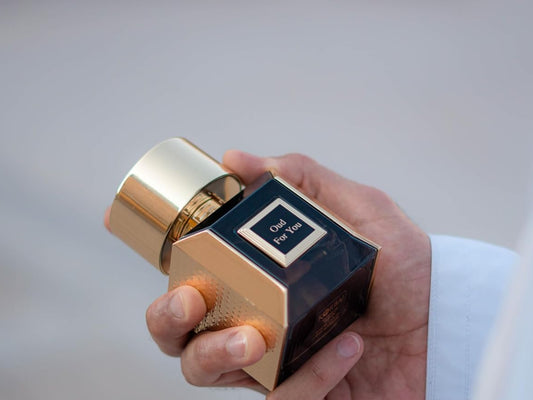 Dluxe Ave. KORBAJ PARFUMS Oud For You - Arabian Perfume for Women and Men Extrait de Parfum Mens Cologne with Cedar Wood Tonka Bean - Sandalwood Cashmere Wood - Ambergris Oud Musk Vanilla Perfume 100ml