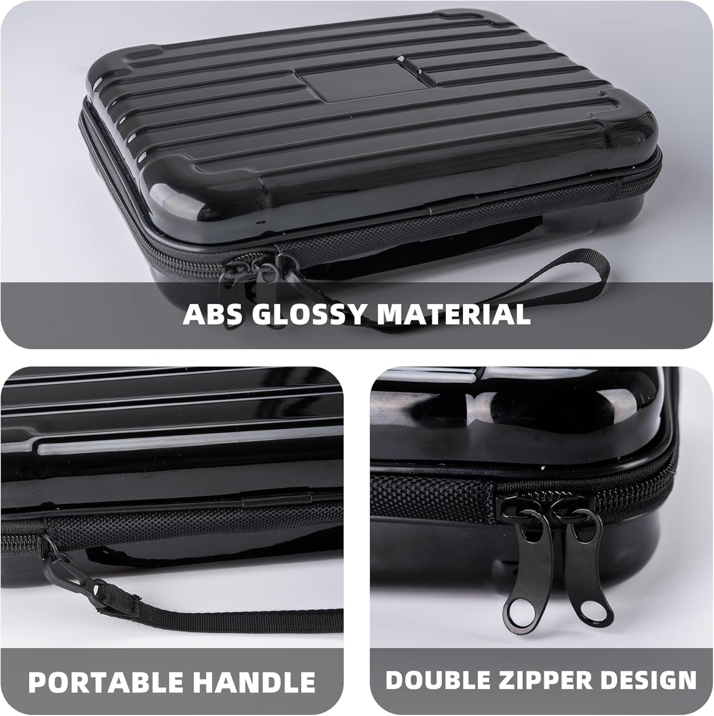Dluxe Ave. Barber Bags for Clippers and Supplies (Case Only)/ Black
