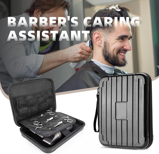 Dluxe Ave. SMYV Barber Bags for Clippers and Supplies (Case Only) - Black