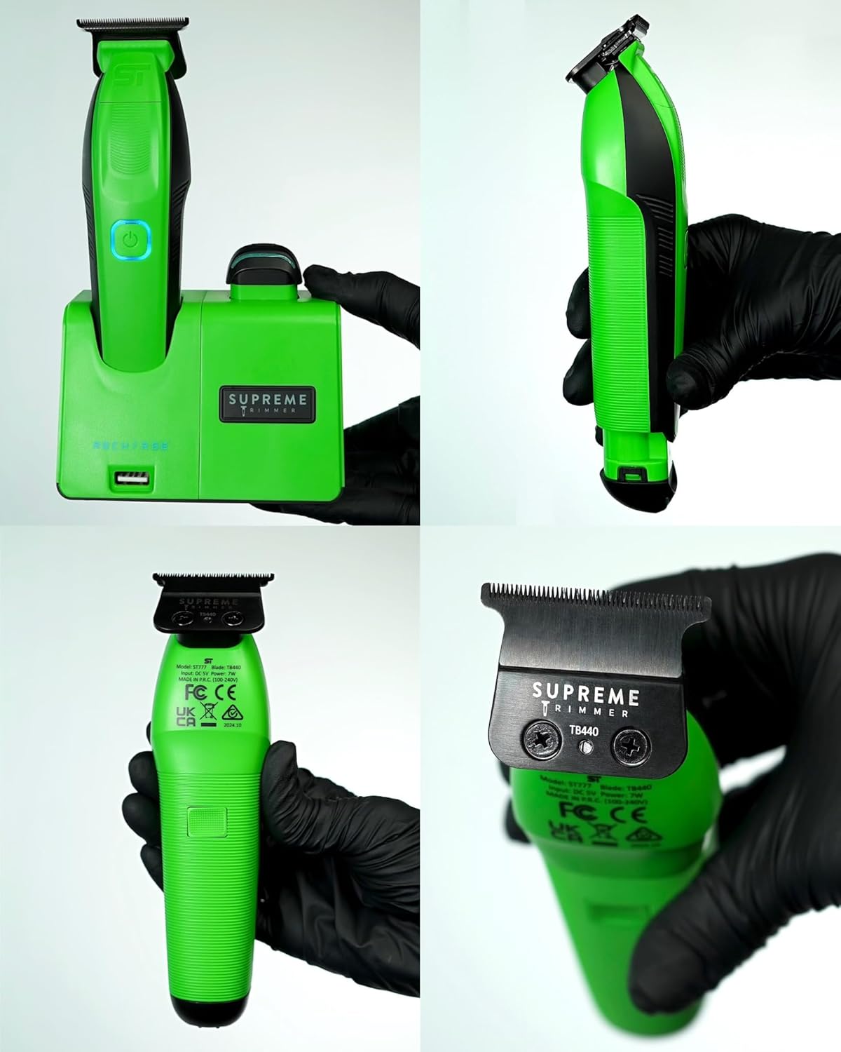 Dluxe Ave.  Supreme Trimmer Recharge/ Acid Green