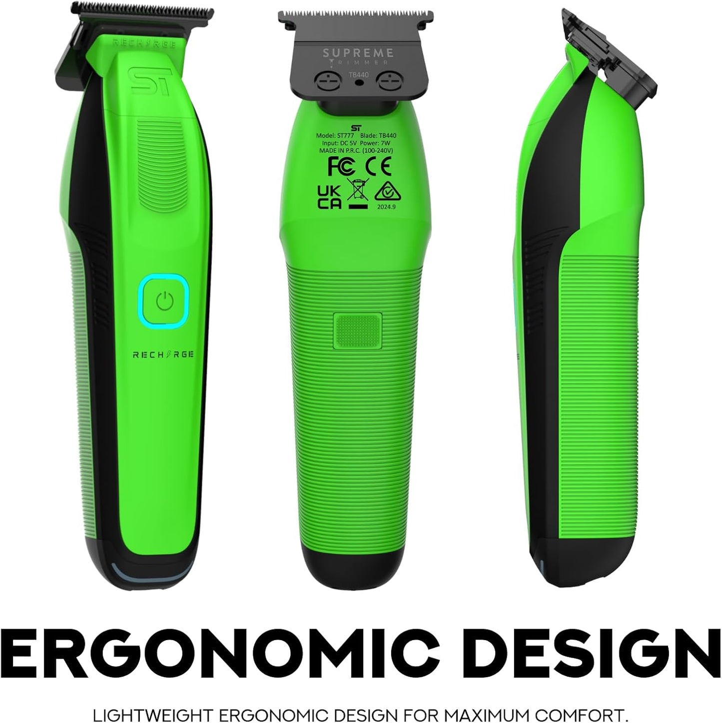 Dluxe Ave.  Supreme Trimmer Recharge/ Acid Green