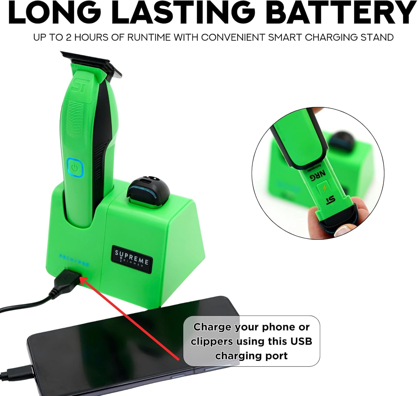 Dluxe Ave.  Supreme Trimmer Recharge/ Acid Green
