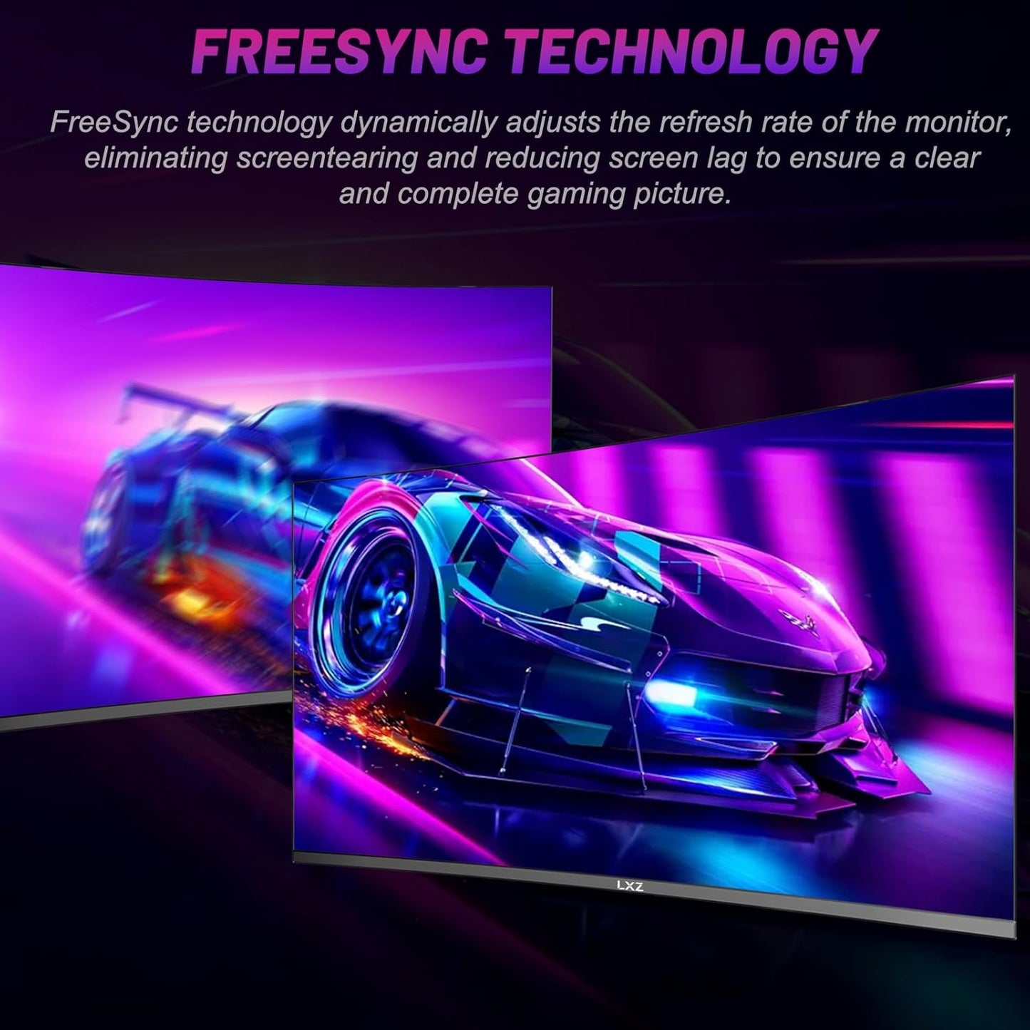 Dluxe Ave. LXZ Curved Gaming Monitor 27 Inch PC Monitor 180hz Full HD 1080P