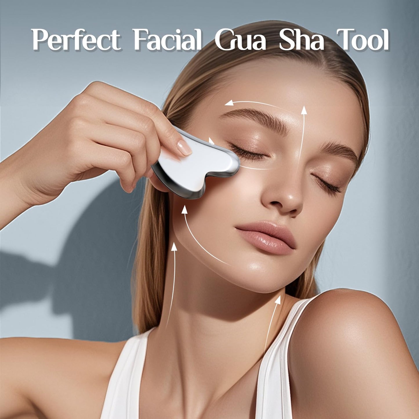 Dluxe Ave.  Terahertz Gua Sha Facial Tool / Large
