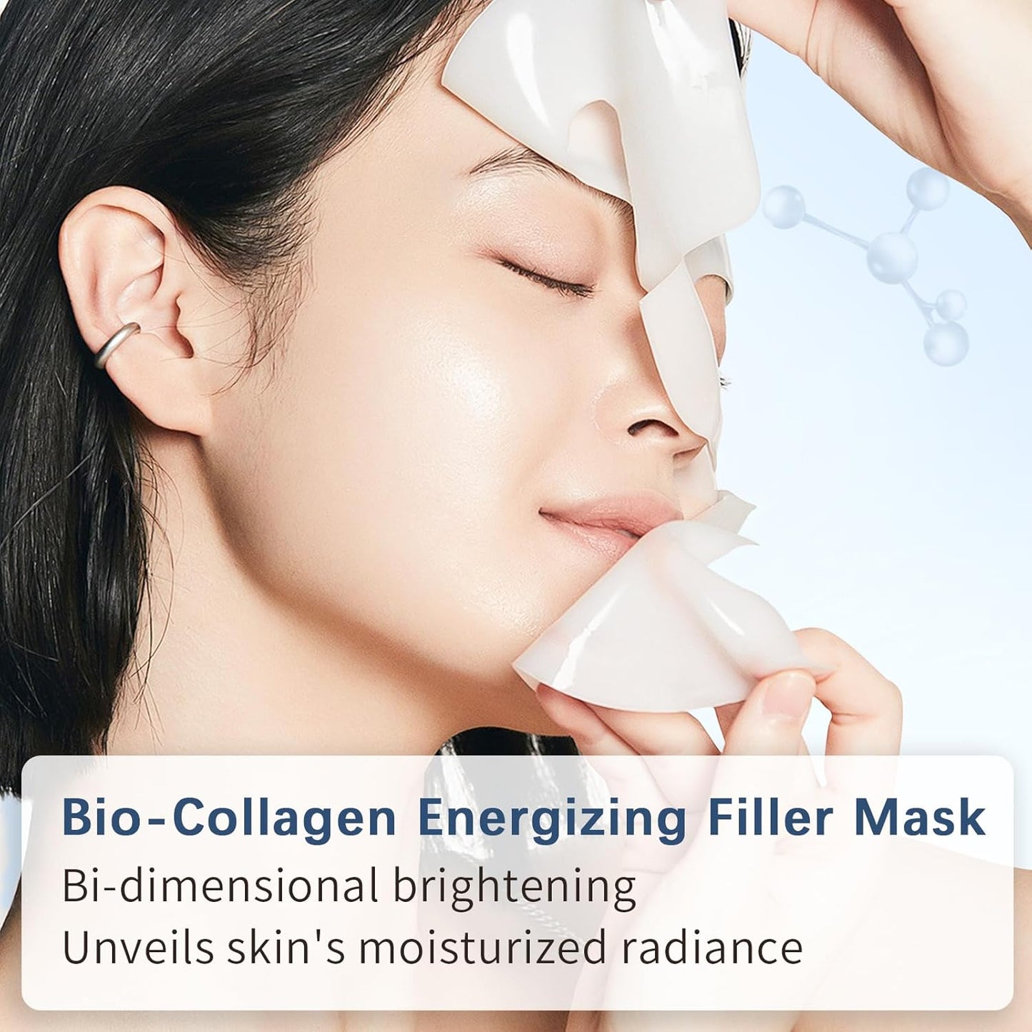 Dluxe Ave. MAVENI Bio-Collagen Face Masks Real Deep Collagen Mask Vitality Korean Skin Care