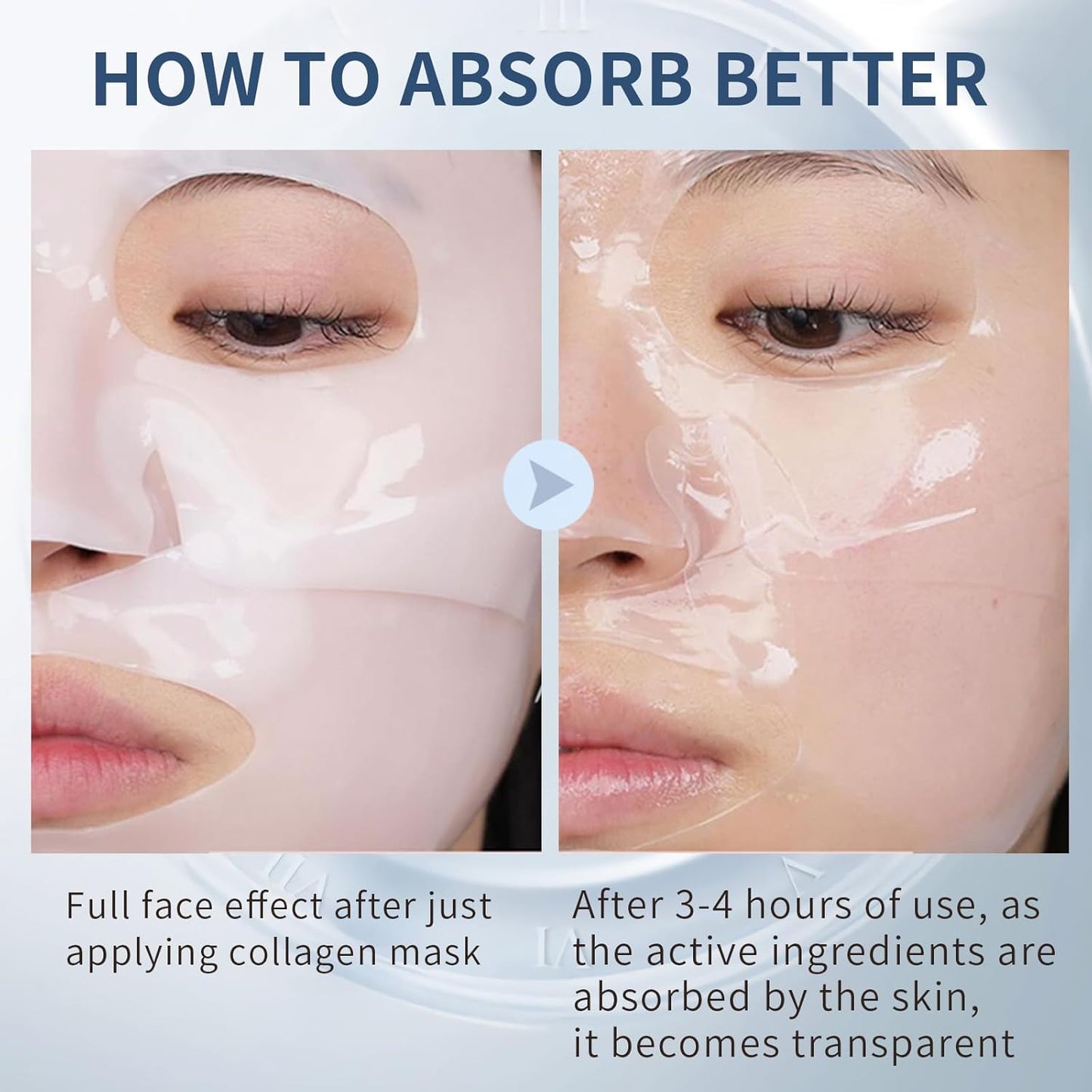 Dluxe Ave. MAVENI Bio-Collagen Face Masks Real Deep Collagen Mask Vitality Korean Skin Care