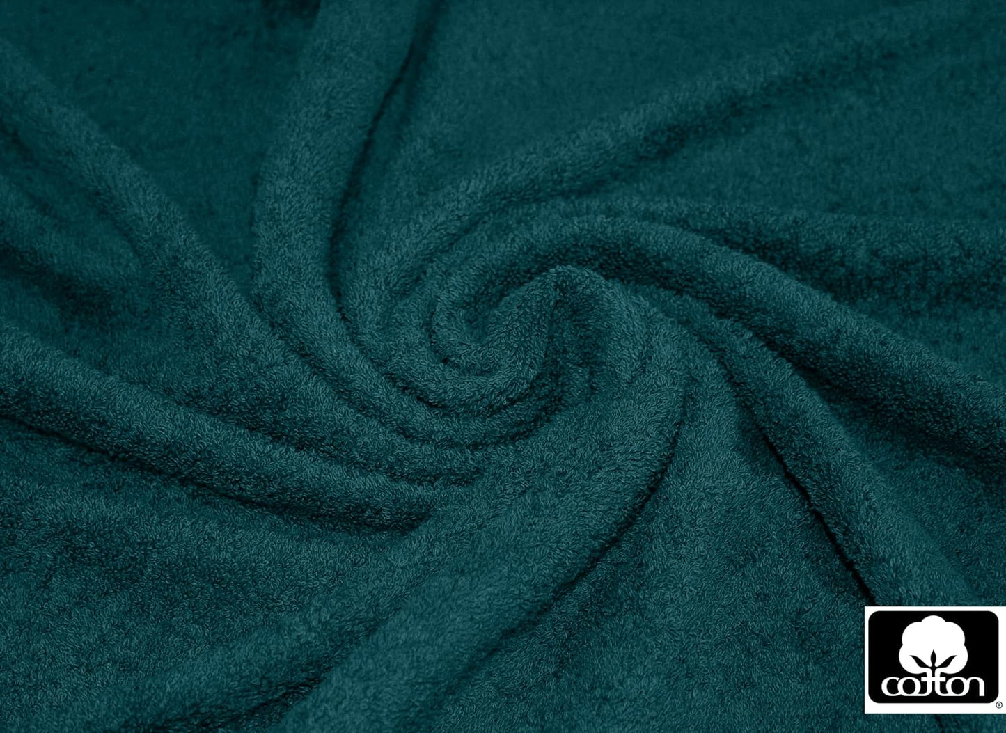 Dluxe Ave. Ultra Soft Cotton 6 -Piece Hand Towel Set, 16x24 Inch (Teal)