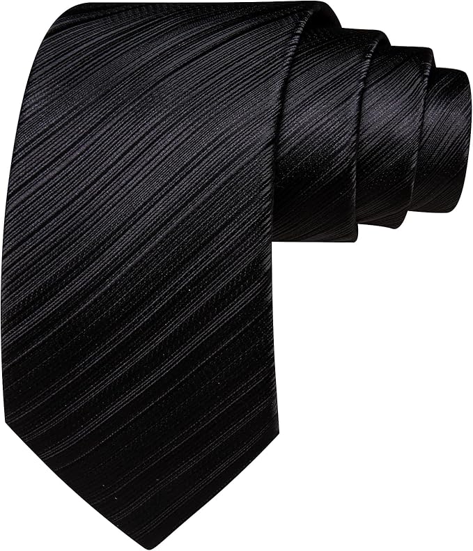 Dluxe Ave. Designer Mens Tie Sets Silk Woven Solid Wheat Necties Pocket Square Cufflinks